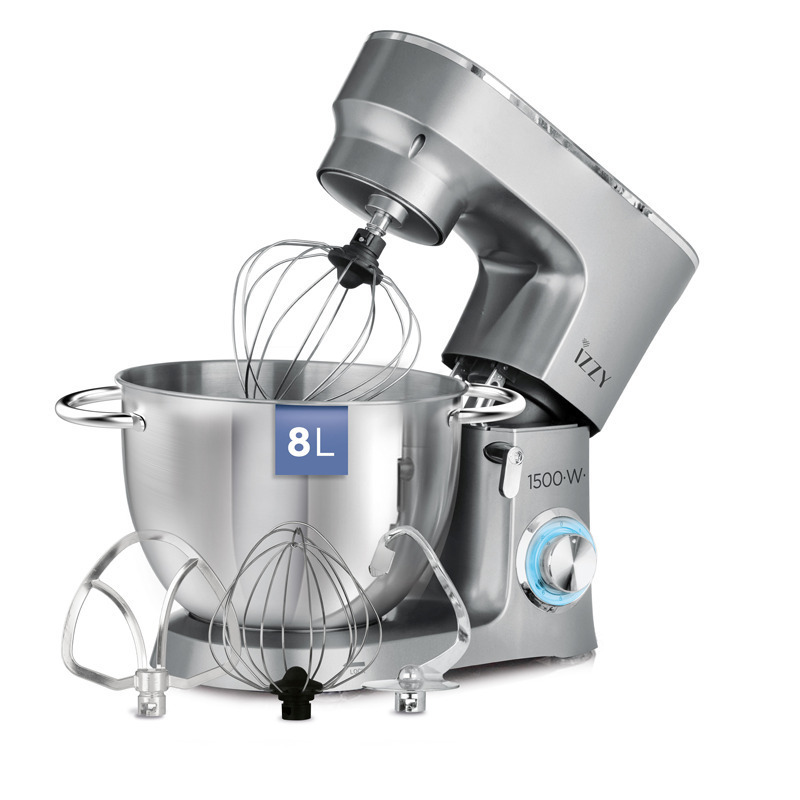 Izzy Κουζινομηχανή New Grey 1500W 8Lt IZ-1503